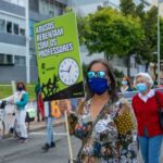 Sul Informação - Desfile do 1º de Maio destaca perda de direitos laborais durante a pandemia [fotogaleria]