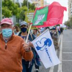 Sul Informação - Desfile do 1º de Maio destaca perda de direitos laborais durante a pandemia [fotogaleria]