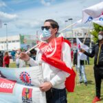 Sul Informação - Desfile do 1º de Maio destaca perda de direitos laborais durante a pandemia [fotogaleria]