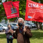 Sul Informação - Desfile do 1º de Maio destaca perda de direitos laborais durante a pandemia [fotogaleria]