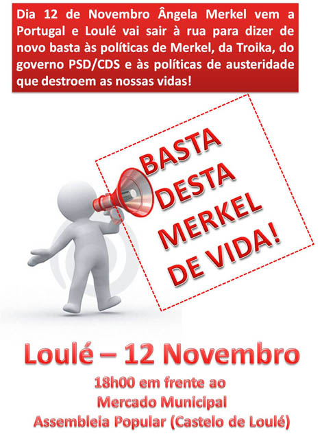 Sul Informação - Em Loulé também vai haver uma manifestação anti-Merkel
