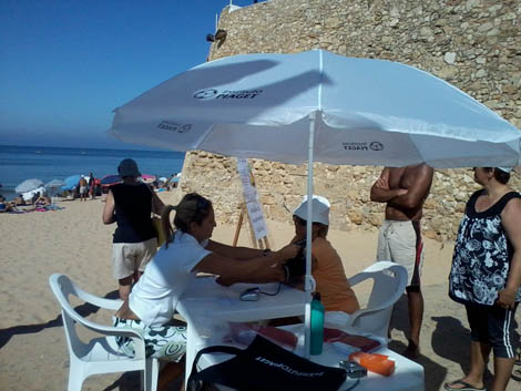 Sul Informação - Piaget de Silves dinamiza campanha «Saúde na Praia»
