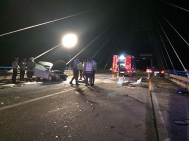 Sul Informação - Acidente na Ponte Nova do Arade faz um morto e três feridos