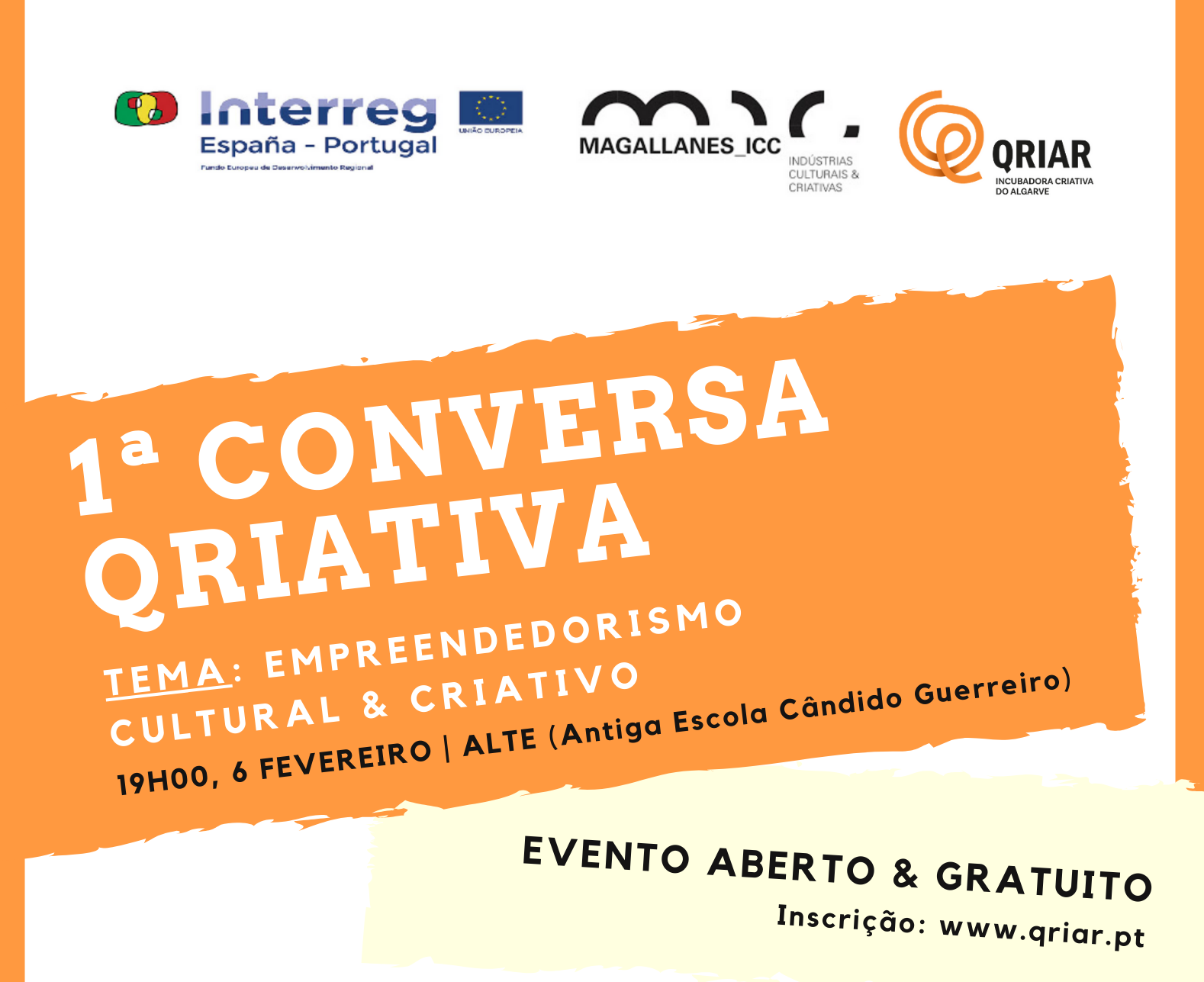 Sul Informação - Conversa QRIATIVA fala sobre empreendedorismo cultural e criativo em Alte