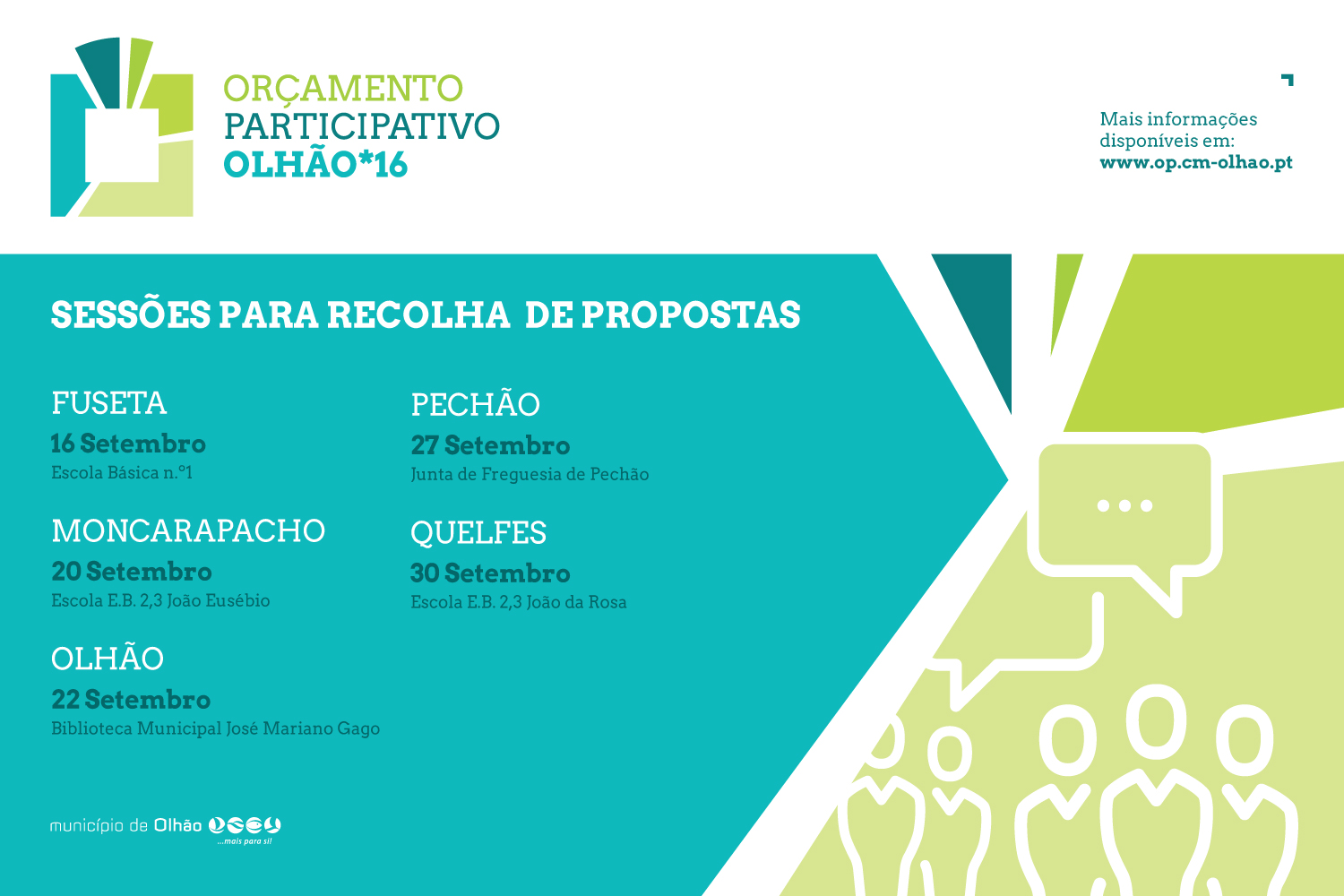 Sul Informação - Recolha de propostas para o Orçamento Participativo de Olhão começa na Fuzeta