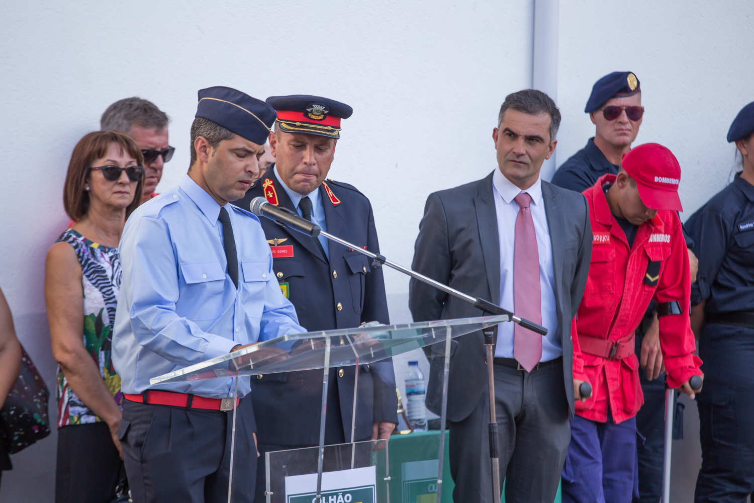 Sul Informação - Bruno Santos tomou posse como 2º comandante dos Bombeiros Municipais de Olhão