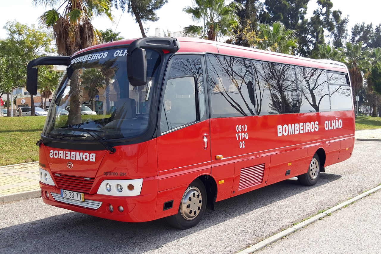 Sul Informação - Bombeiros de Olhão ganham autocarro de 28 lugares
