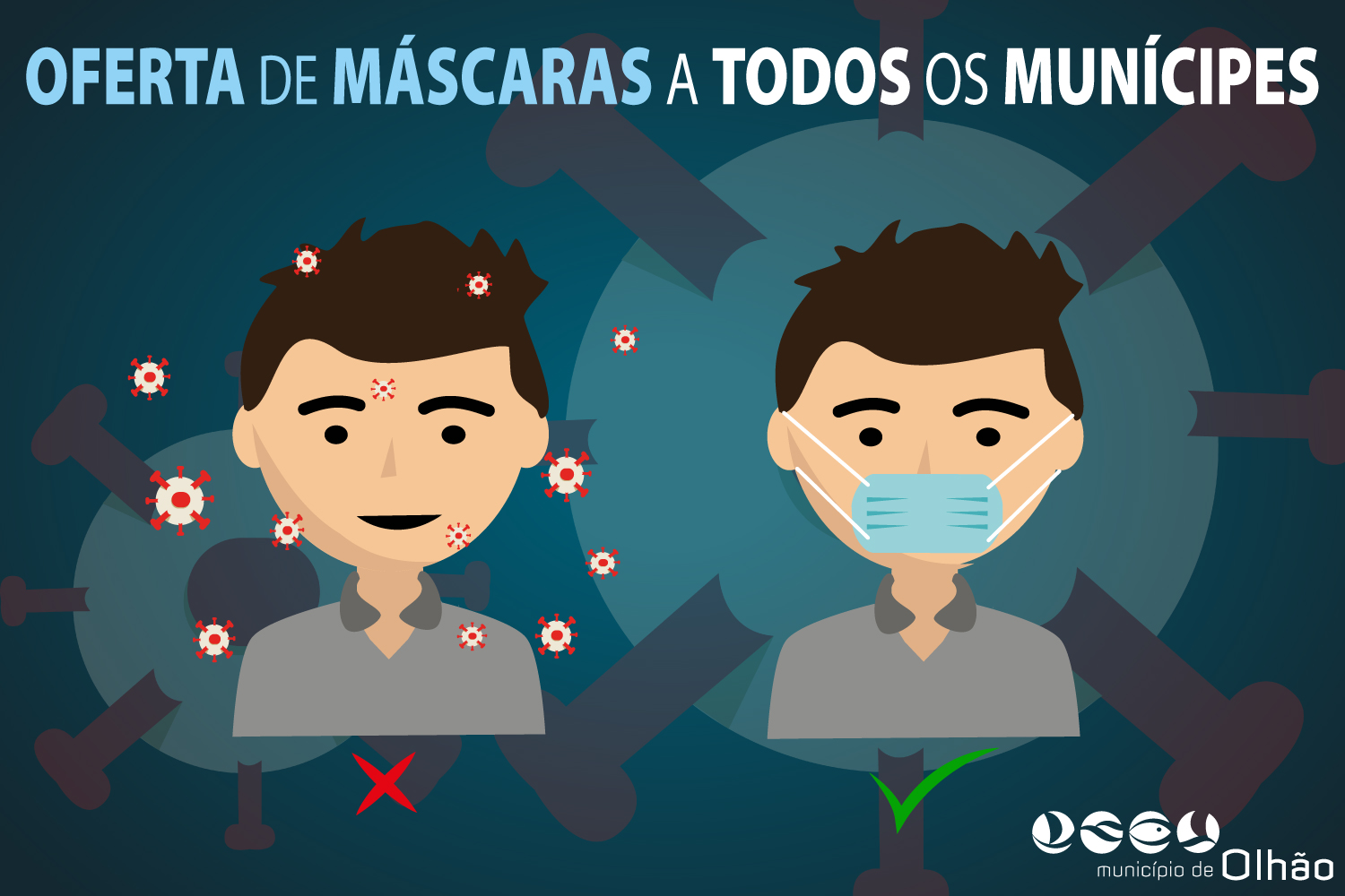 Sul Informação - Câmara de Olhão oferece máscaras reutilizáveis à população