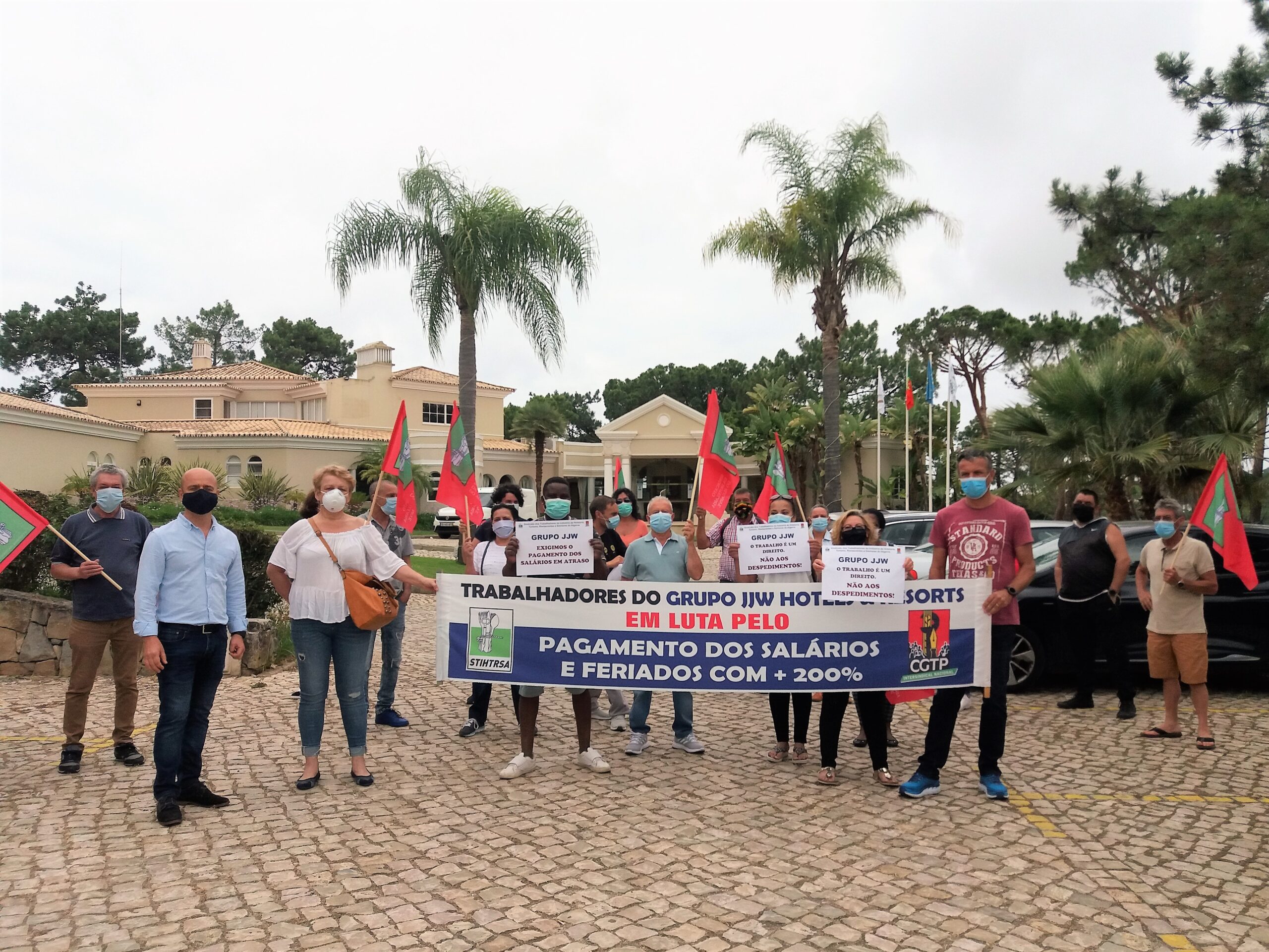 Sul Informação - Trabalhadores de grupo hoteleiro de sheik com salários em atraso avançam para a greve