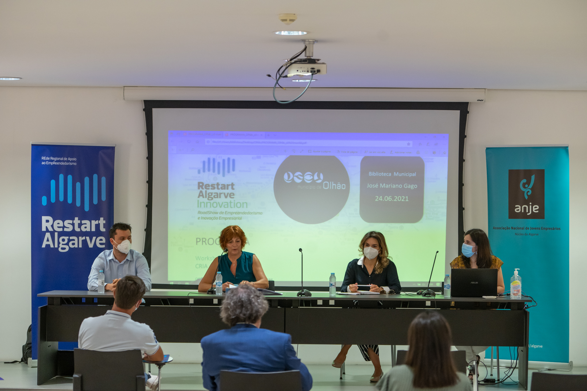 Sul Informação - Olhão discutiu empreendedorismo e inovação em mais um Roadshow Autárquico Restart Algarve