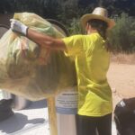 Sul Informação - Arade Azul faz limpeza costeira e recolhe 500 quilos de lixo na Praia da Angrinha