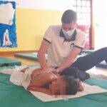Sul Informação - Estudantes de Fisioterapia do Instituto Piaget de Silves aprendem em contextos reais