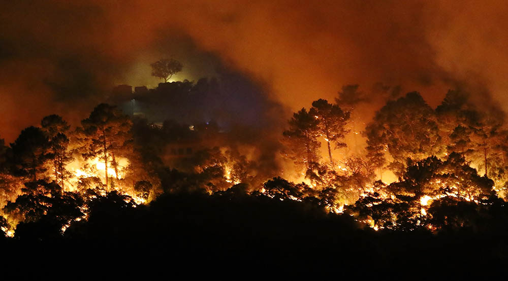 Sul Informação - Meios reforçados no combate ao fogo em Monchique [com fotos]