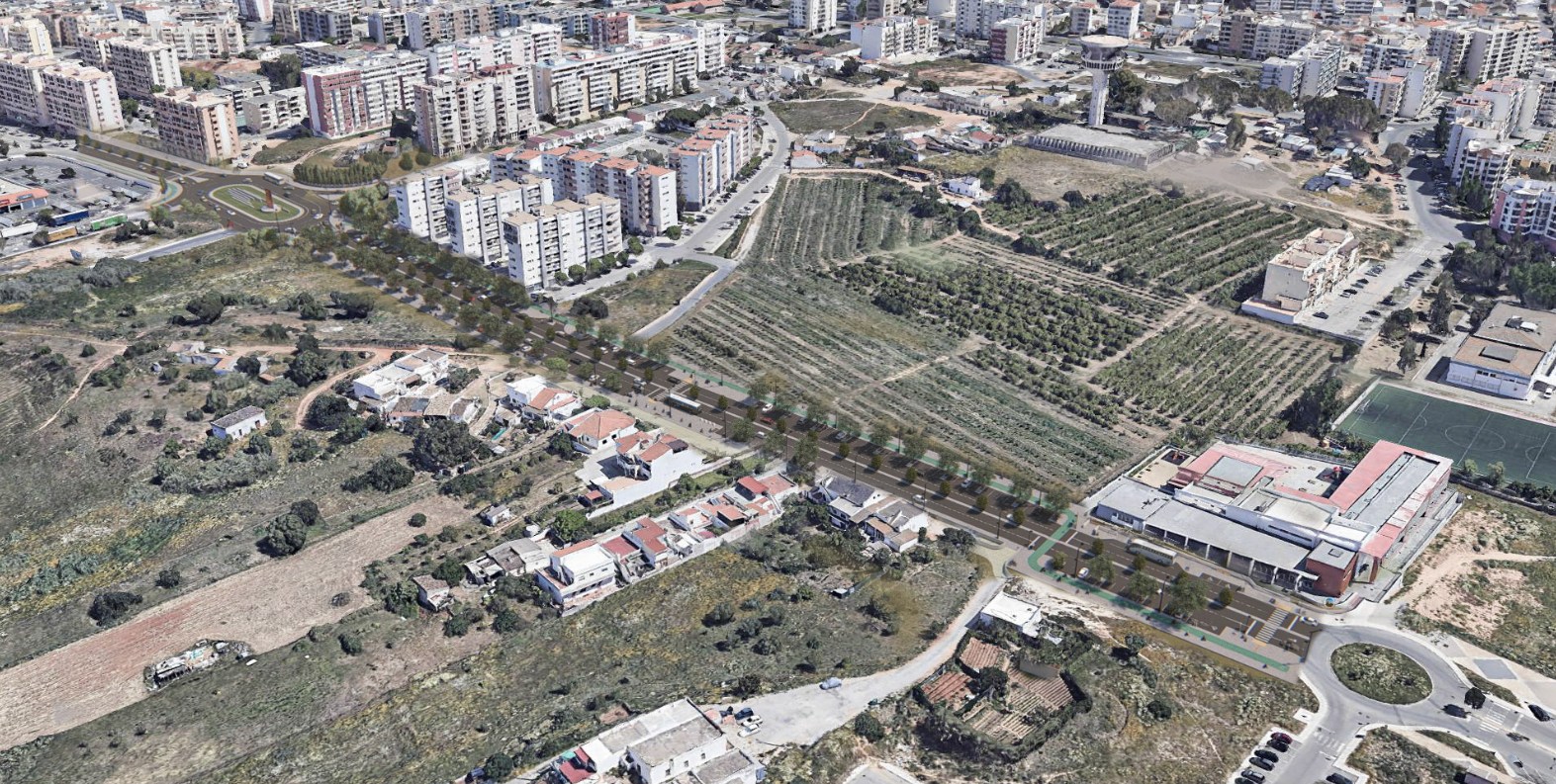 Sul Informação - Nova Avenida Aníbal Sousa Guerreiro dá continuidade à Terceira Circular de Faro