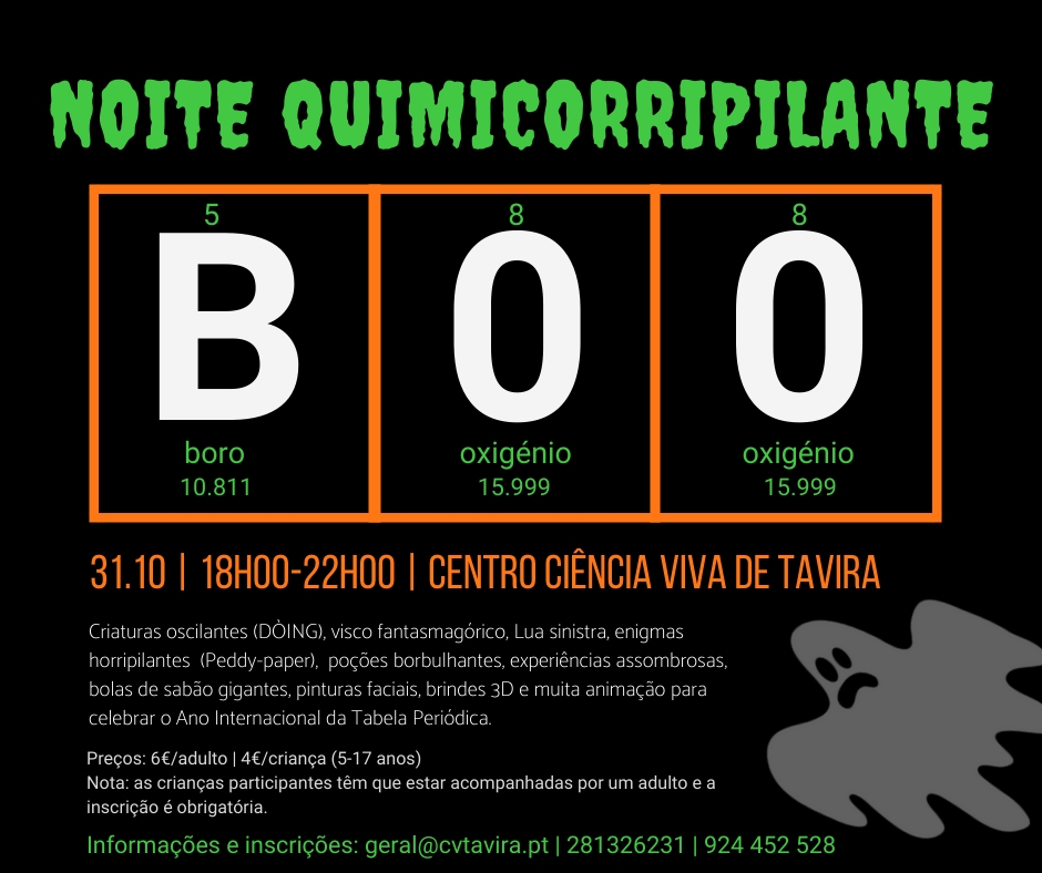 Sul Informação - Noite Quimicorripilante no Centro Ciência Viva de Tavira