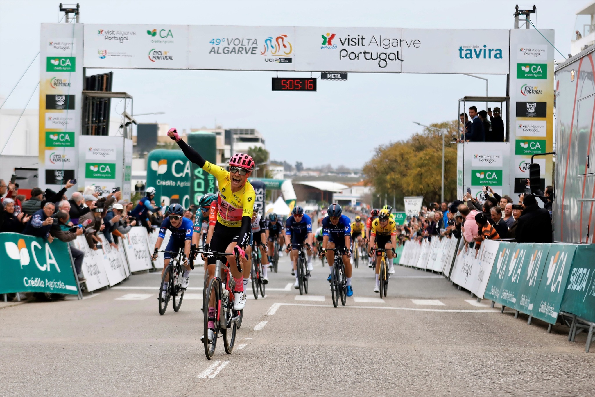 Sul Informação - Volta ao Algarve: Magnus Cort vence terceira etapa e reforça liderança da geral