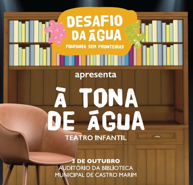 Sul Informação - “À Tona da água”: uma peça de teatro para alertar crianças para a importância de poupar