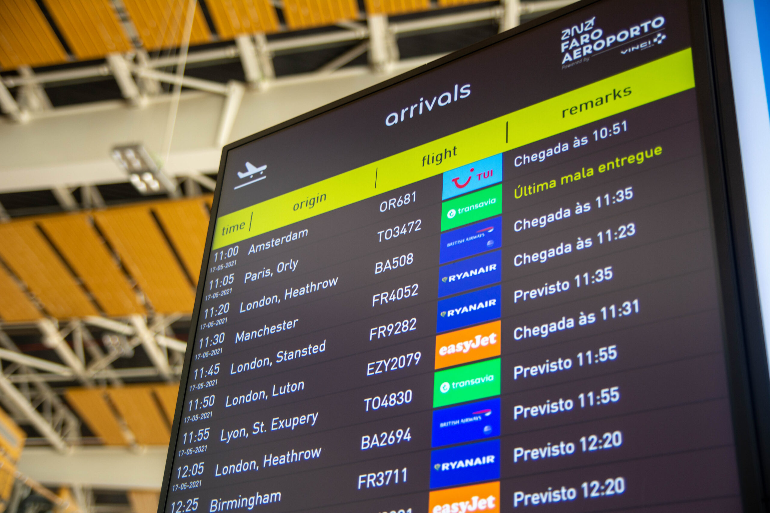 Sul Informação - Aeroportos atingem máximo histórico em Setembro com 6,7 milhões passageiros