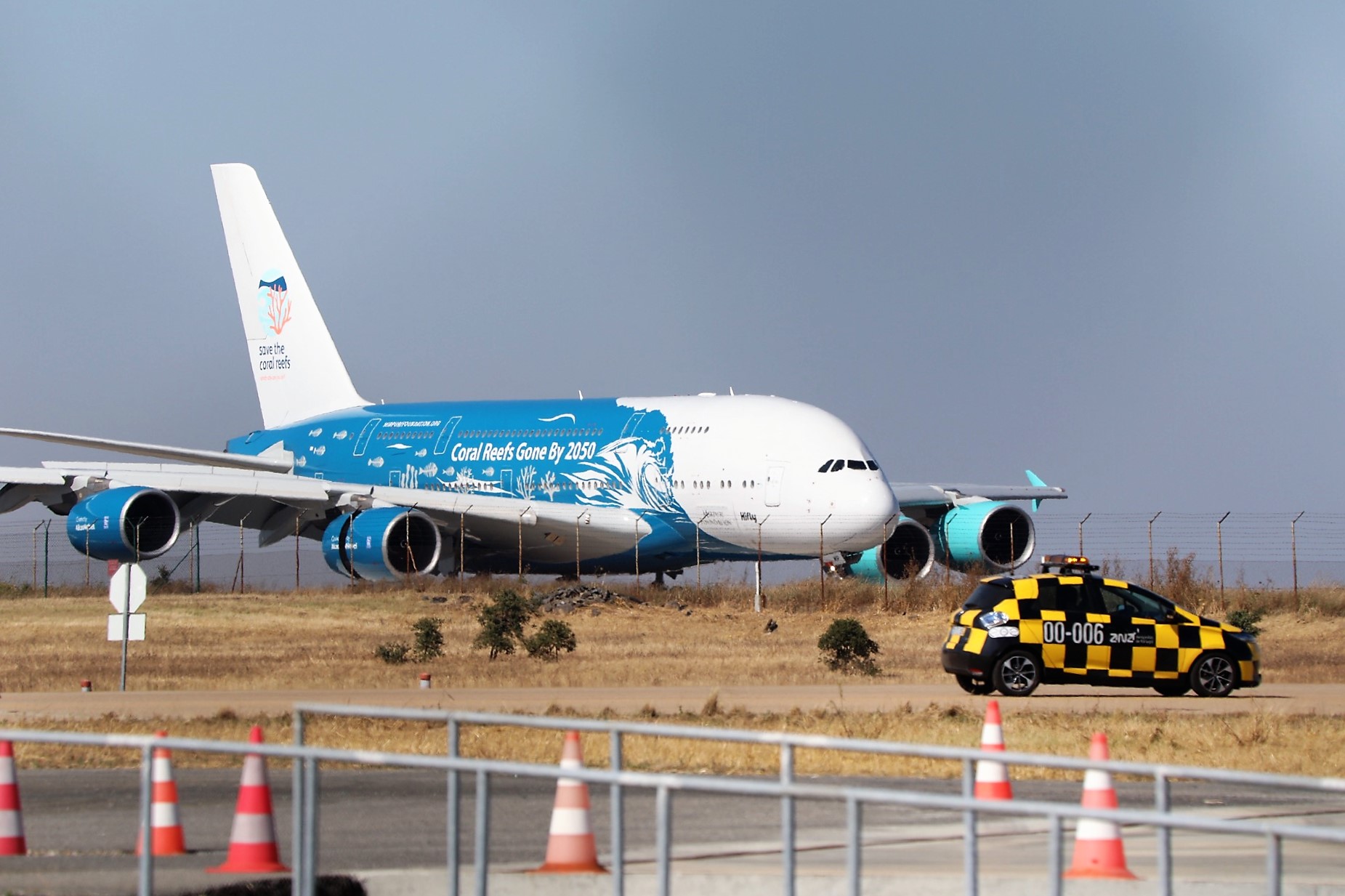 Sul Informação - Fotogaleria: Maior avião de passageiros do mundo já aterrou em Beja