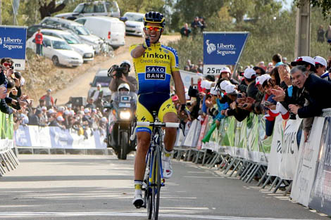 Sul Informação - Volta ao Algarve: Contador ganha no Malhão mas não destrona Kwiatkowski