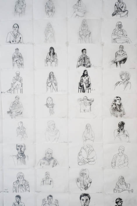 Alguns desenhos feitos com a ajuda da Câmara de Desenhar Sul Informação