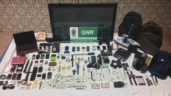Sul Informação - GNR recupera material furtado de habitações em Almancil, Quarteira e Loulé