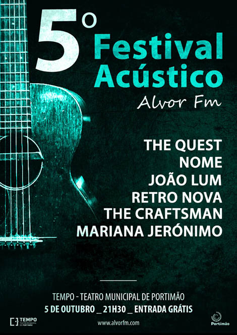 Sul Informação - Alvor FM apresenta Festival Acústico no Teatro Municipal de Portimão a 5 de Outubro