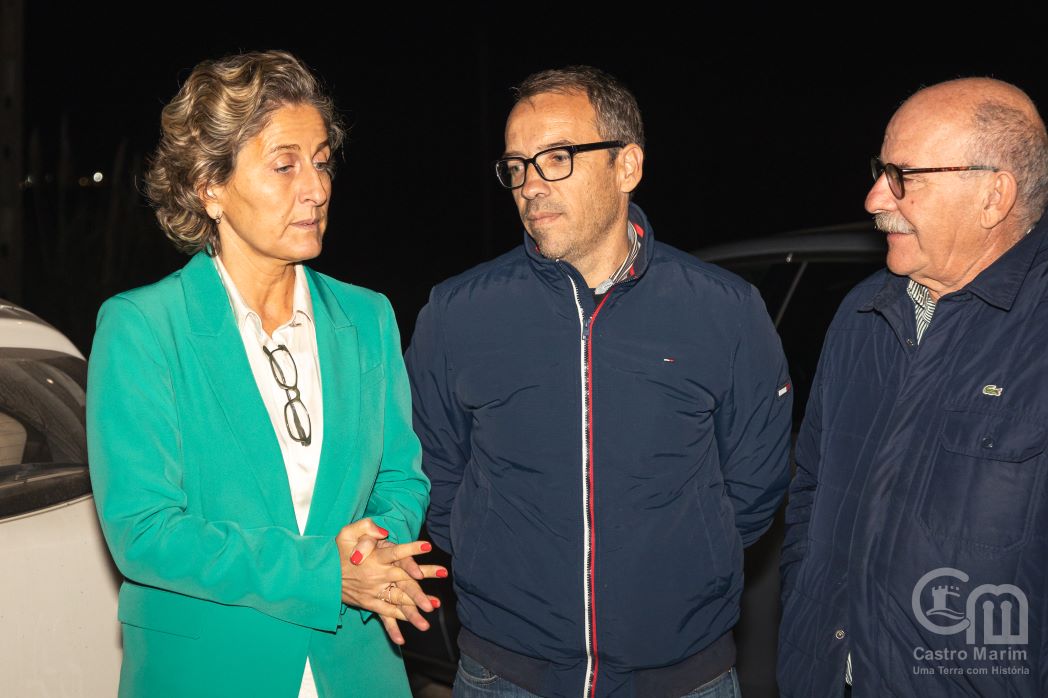 Sul Informação - Ministra da Coesão Territorial visitou obras da Ciclovia que liga Castro Marim à Praia Verde