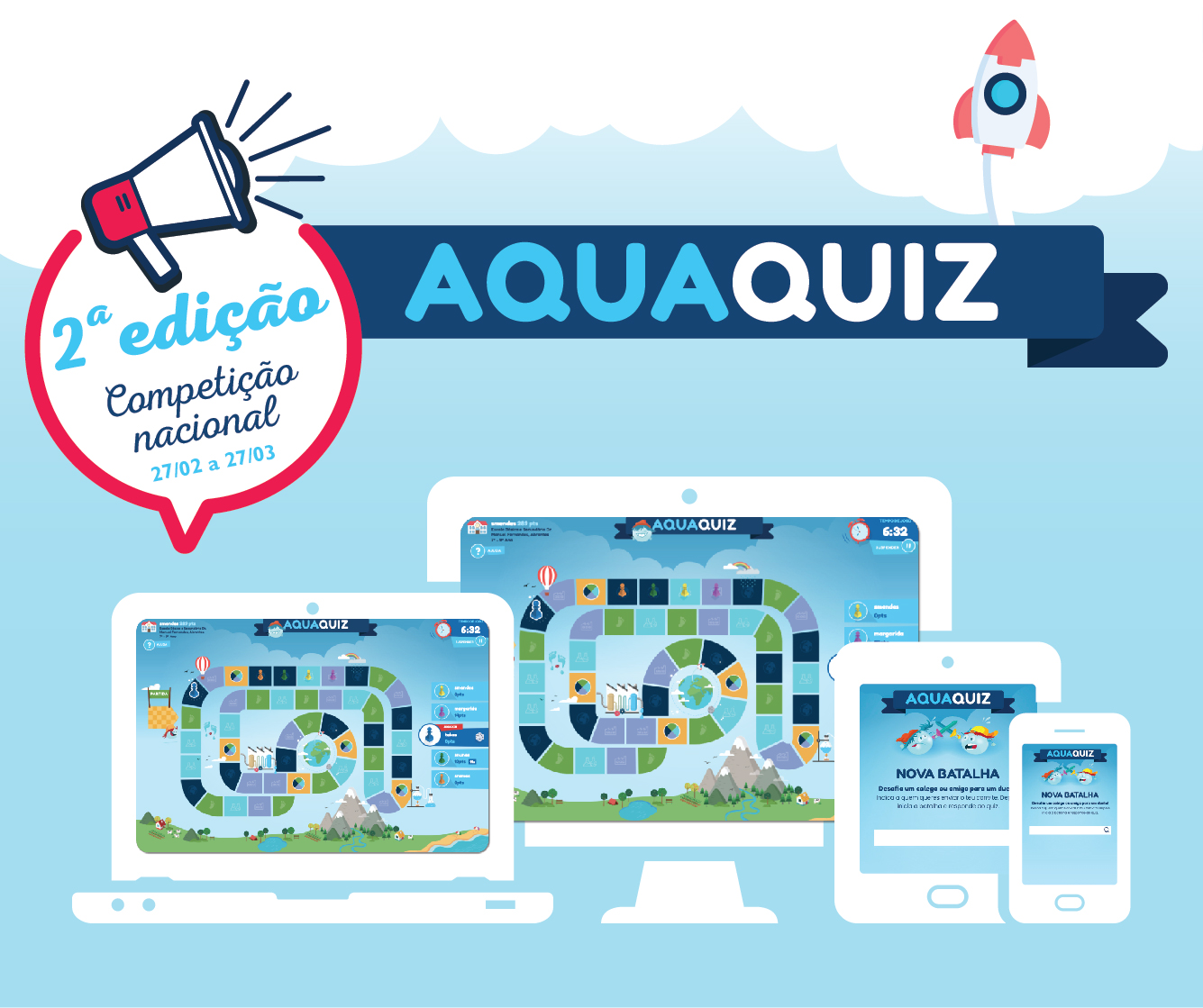 Sul Informação - Aquaquiz regressa para ensinar aos alunos a importância de poupar água