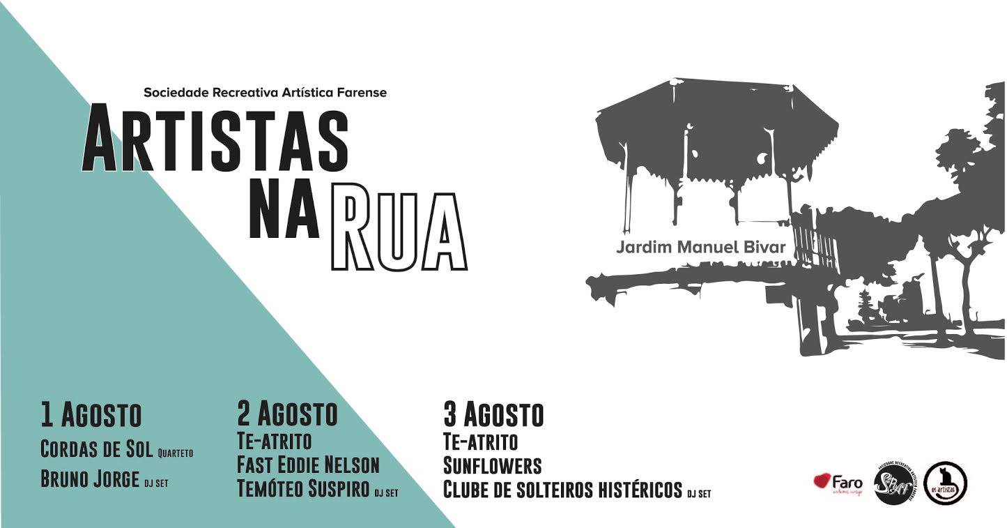 Sul Informação - “Os Artistas” saem à rua em Faro para oferecer teatro e música