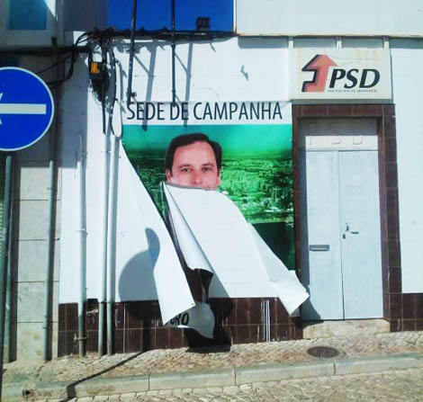 Sul Informação - JSD Portimão repudia atos de vandalismo contra propaganda do candidato do PSD
