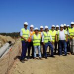 Sul Informação - CIMBAL agradada com andamento da obra de ligação do Alqueva à barragem do Monte da Rocha