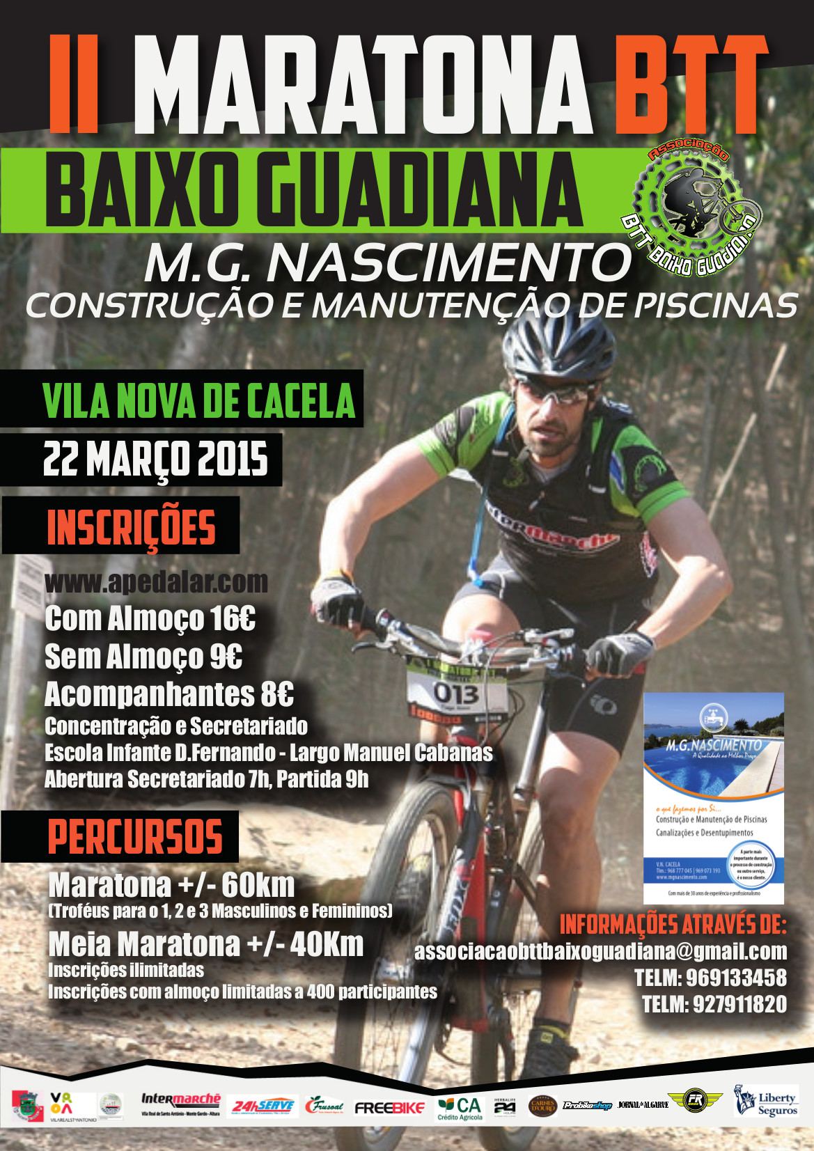 Sul Informação - II Maratona de BTT Baixo Guadiana traz adrenalina aos trilhos de Vila Real de Santo António e Castro Marim