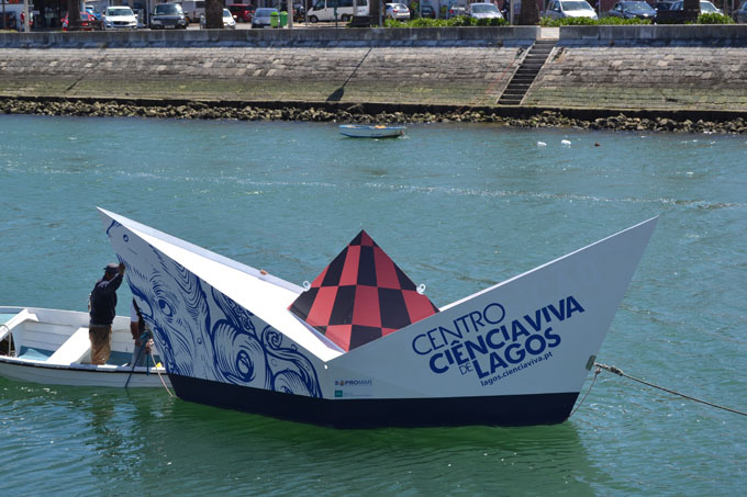 Sul Informação - Ciência Viva de Lagos lança Barco de “Papel” gigante no Dia da Criança