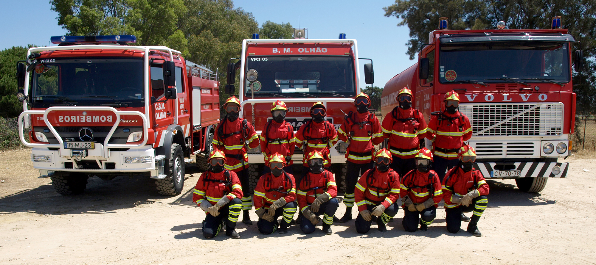 Sul Informação - Bombeiros de Olhão em máxima prontidão testam duas novas valências até Setembro