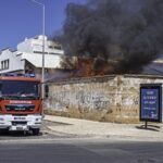 Sul Informação - Incêndio na zona ribeirinha de Portimão dominado em 30 minutos [com fotos]