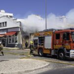 Sul Informação - Incêndio na zona ribeirinha de Portimão dominado em 30 minutos [com fotos]