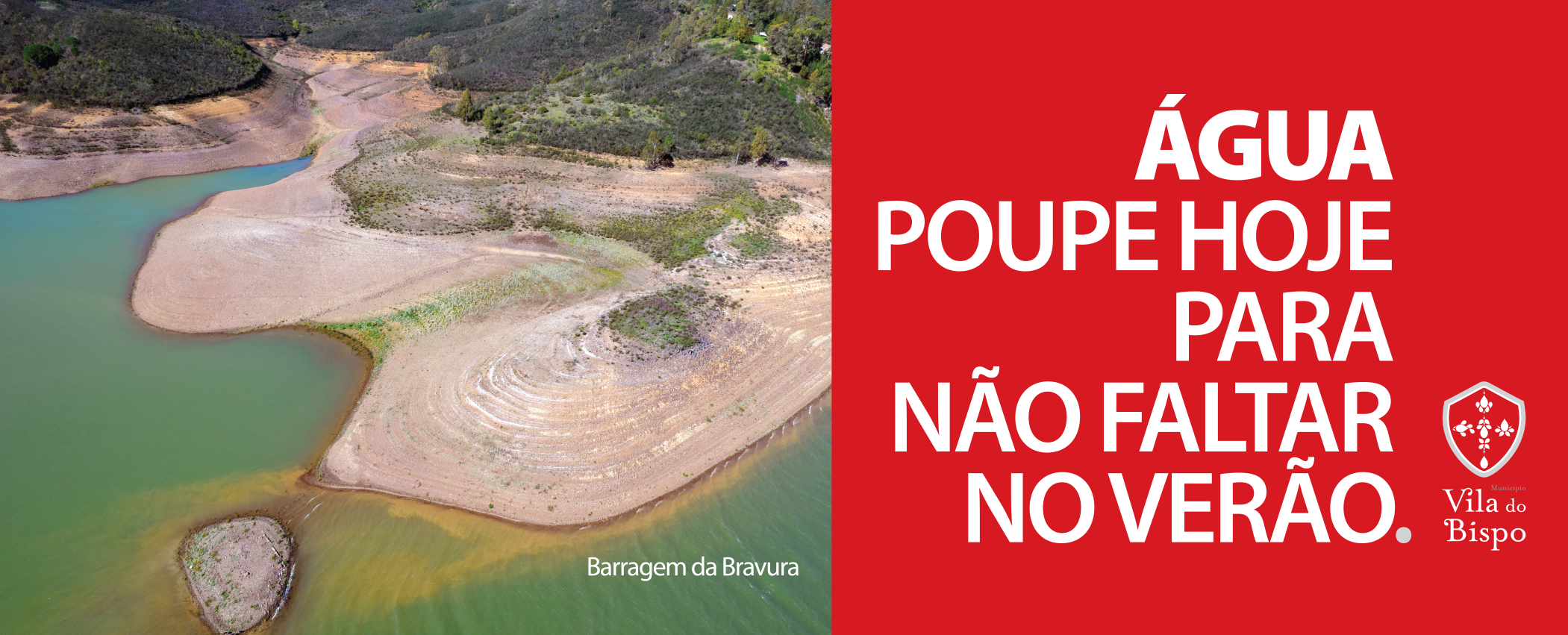 Sul Informação - Vila do Bispo pede para poupar água hoje «para não faltar no Verão»