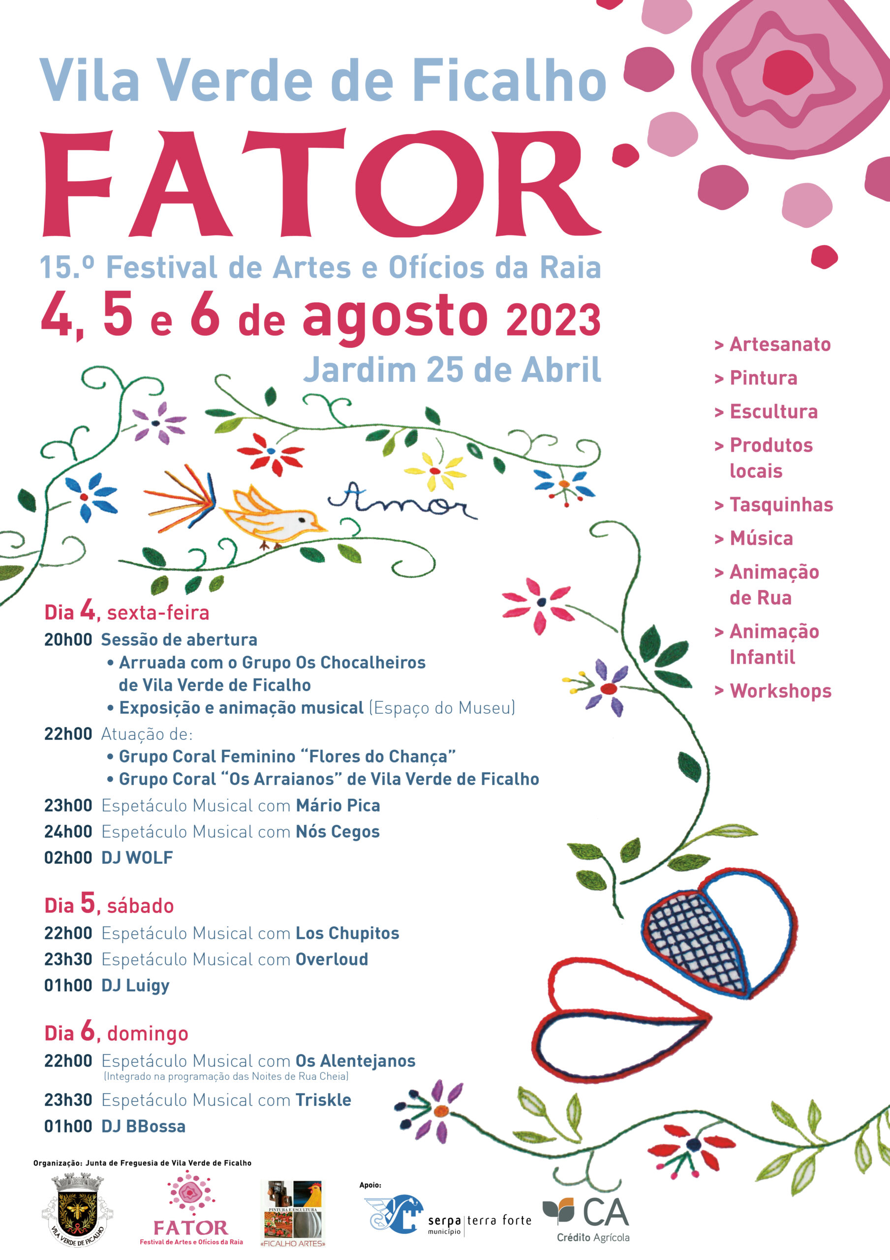 Sul Informação - Serpa: Vila Verde de Ficalho em festa até domingo com FATOR