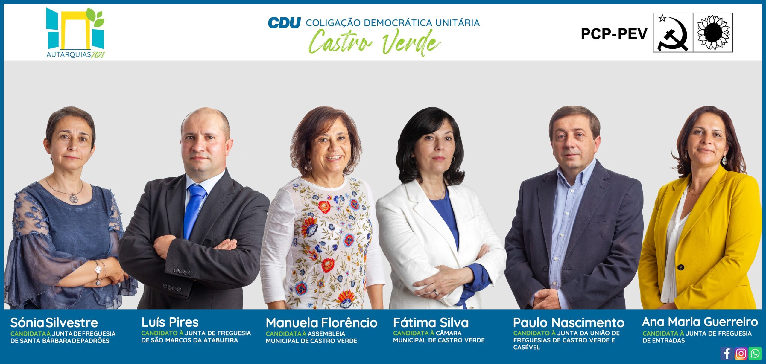 Sul Informação - CDU apresenta candidatos aos órgãos autárquicos de Castro Verde
