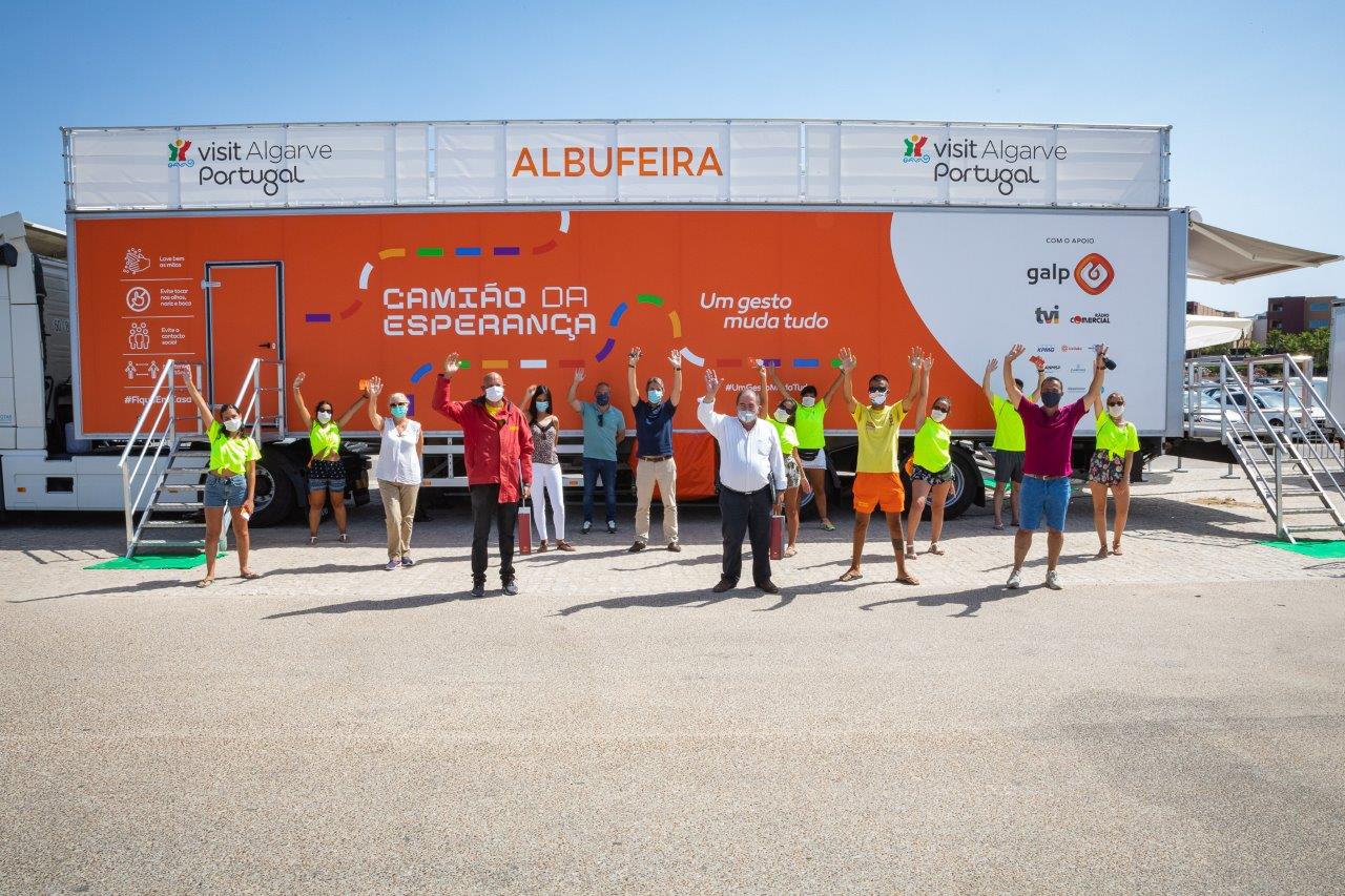 Sul Informação - Camião da Esperança está no Algarve até 14 de Agosto