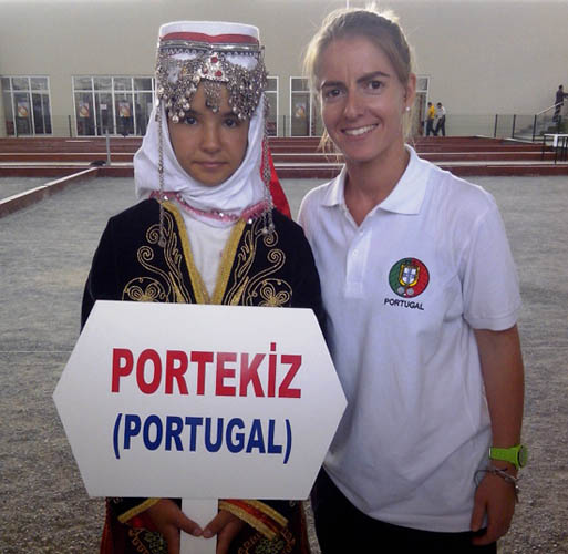 Sul Informação - São-Brasense Ana Lúcia Rosário representou Portugal no Europeu de Petanca