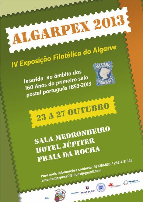 Sul Informação - Praia da Rocha recebe filatelistas ibéricos na Algarpex 2013 – 4ª Exposição Filatélica do Algarve