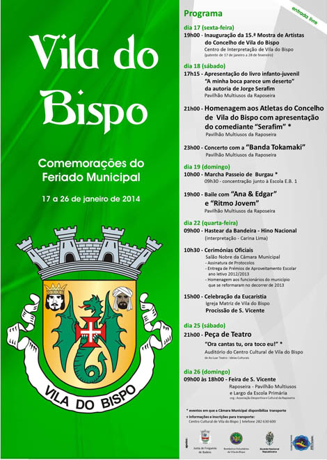 Sul Informação - Uma semana de festejos assinala feriado municipal de Vila do Bispo