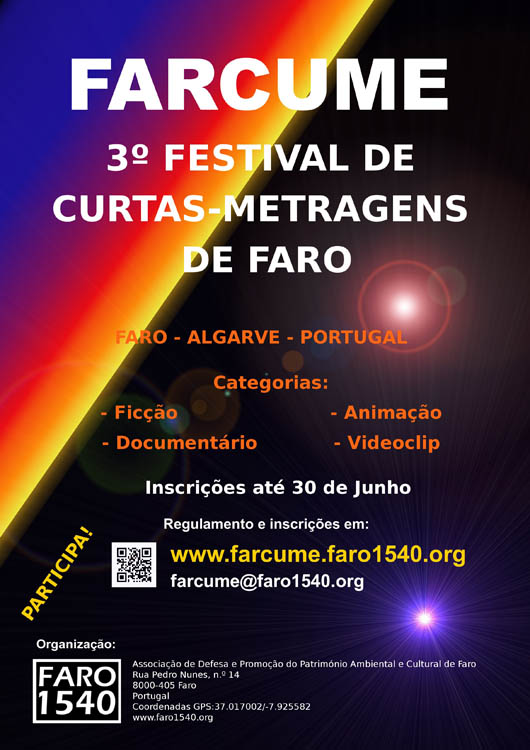 Sul Informação - Inscrições para o Festival de Curtas-Metragens de Faro já estão abertas