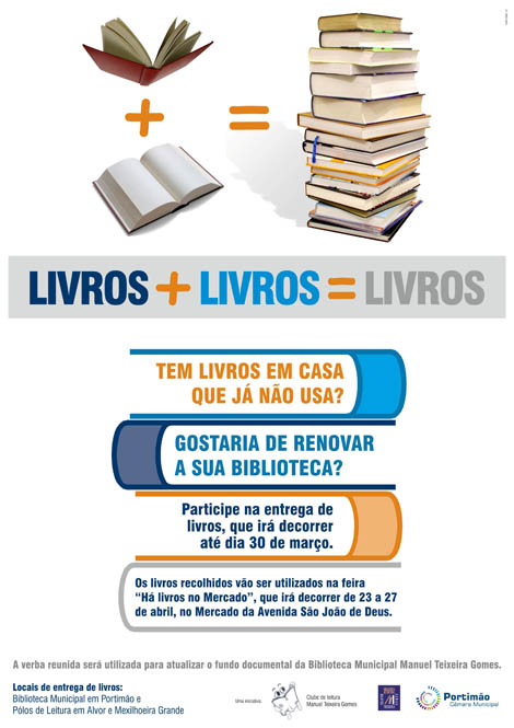 Sul Informação - Campanha “Livros + Livros = Livros” vai atualizar acervo da Biblioteca Municipal Manuel Teixeira Gomes
