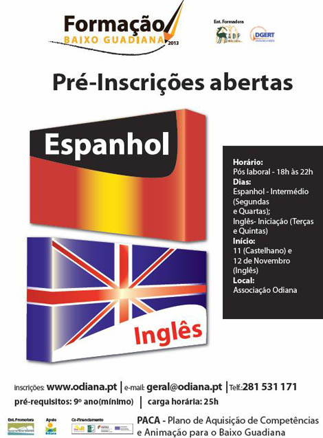 Sul Informação - Castro Marim recebe cursos de Castelhano e Inglês