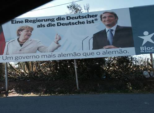 Sul Informação - BE diz que AHETA não tem que «aceitar ou recusar» cartazes em alemão