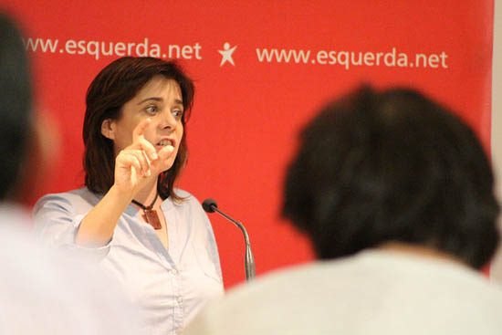 Sul Informação - Catarina Martins: Plafonamento proposto por PSD/CDS é «ideia destruidora da Segurança Social»