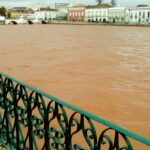 Sul Informação - Chuva forte e granizo provocam inundações em Monte Gordo, VRSA e Tavira